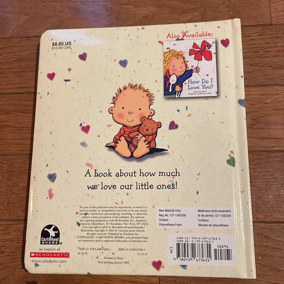 2 Book bundle -pair of Scholastic kids books about how much we love our littles - Picture 3 of 6